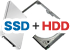 128GB SSD ＋ 320GB HDD を標準で搭載