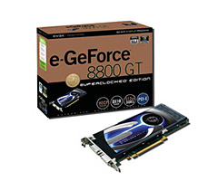 eVGA e-GeForce 8800GT 512MB （512-P3-N801-AR）